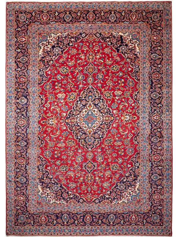 Tappeto Persiano Kashan 254x378 cm