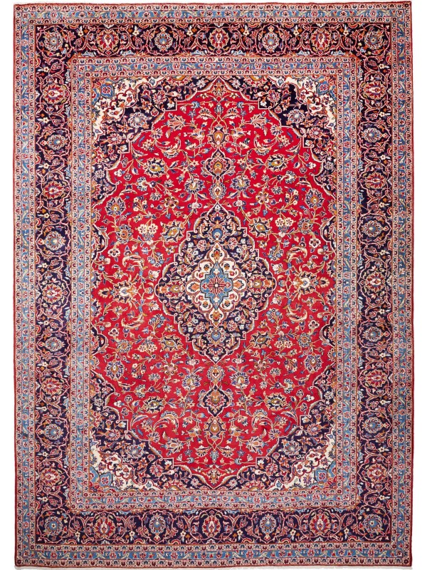 Tappeto Persiano Kashan 254x356 cm
