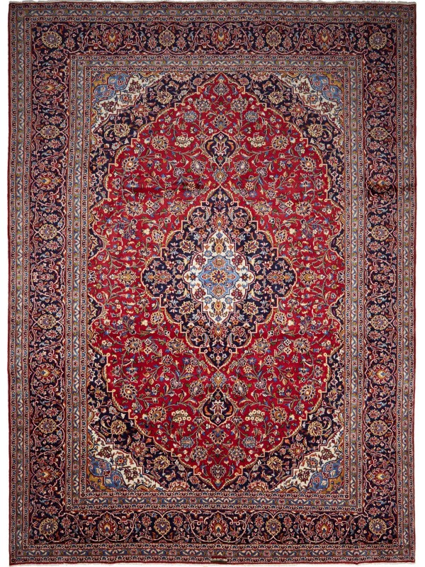 Tappeto Persiano Kashan 296x405 cm