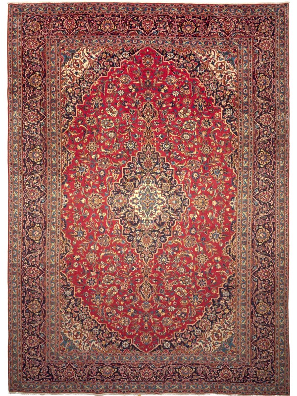 Tappeto Persiano Kashan 293x407 cm
