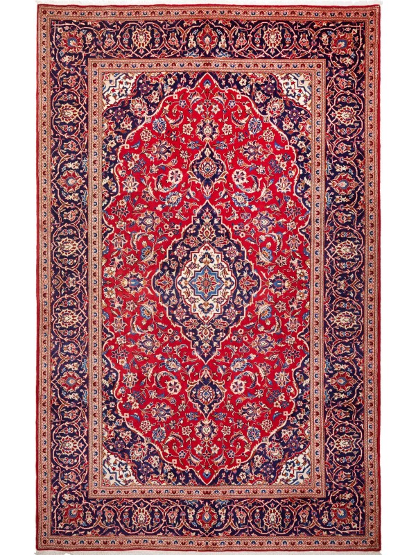 Tappeto Persiano Kashan 195x306 cm