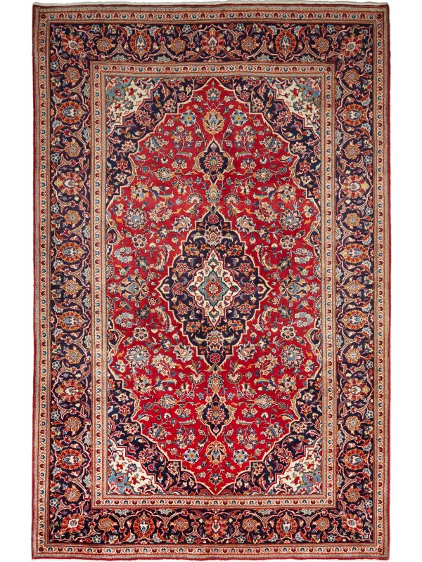 Tappeto Persiano Kashan 196x303 cm