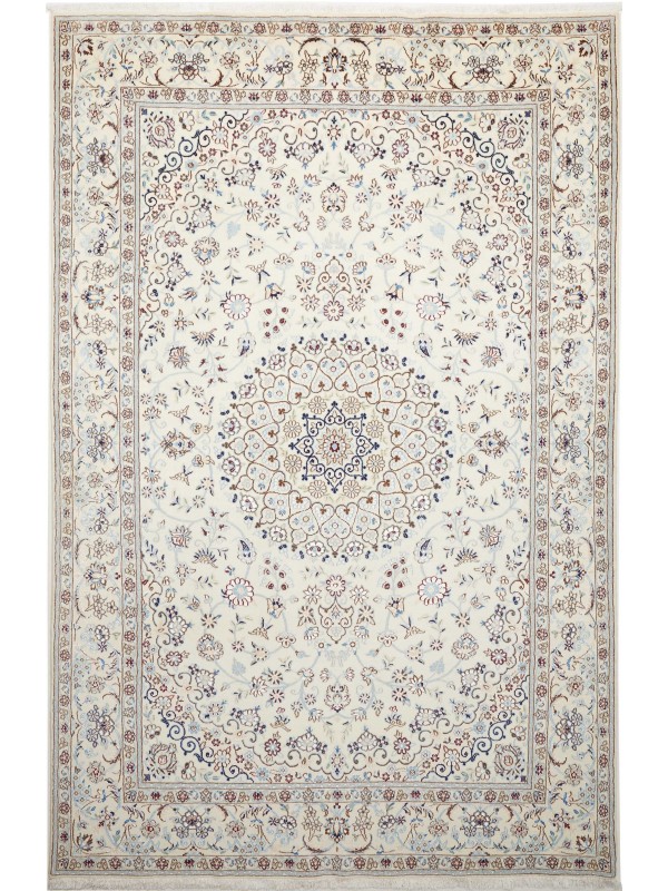 Tappeto Persiano Nain 9 Fili 200x308 cm