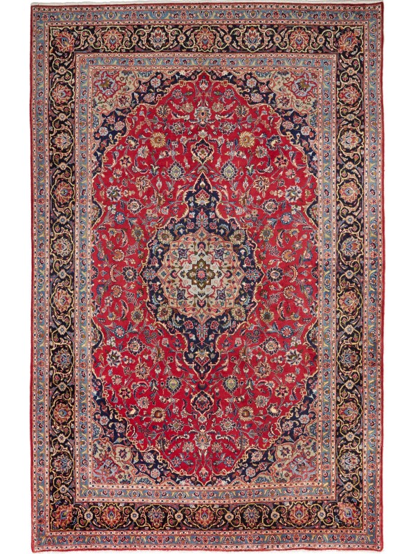 Tappeto Persiano Kashan 202x293 cm