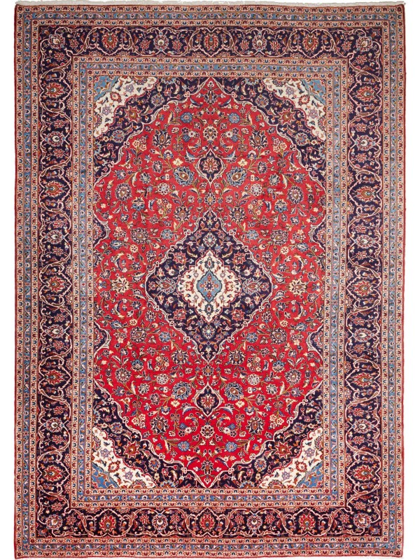 Tappeto Persiano Kashan 242x343 cm