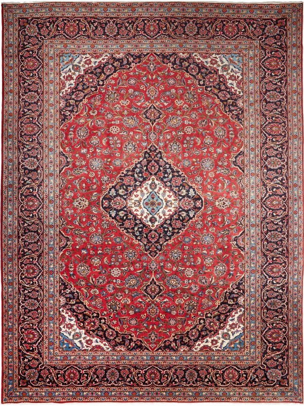 Tappeto Persiano Kashan 293x393 cm