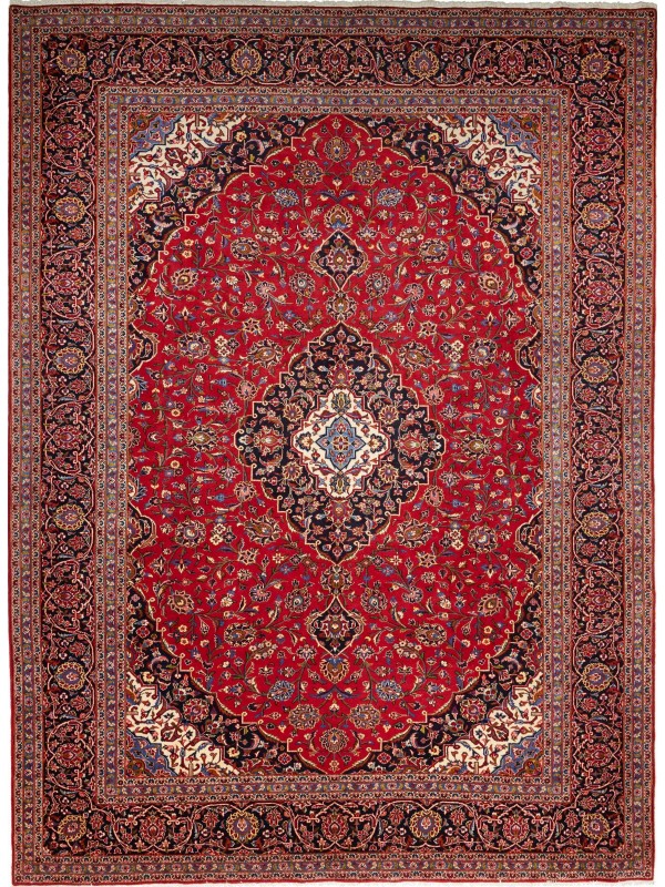 Tappeto Persiano Kashan 293x396 cm