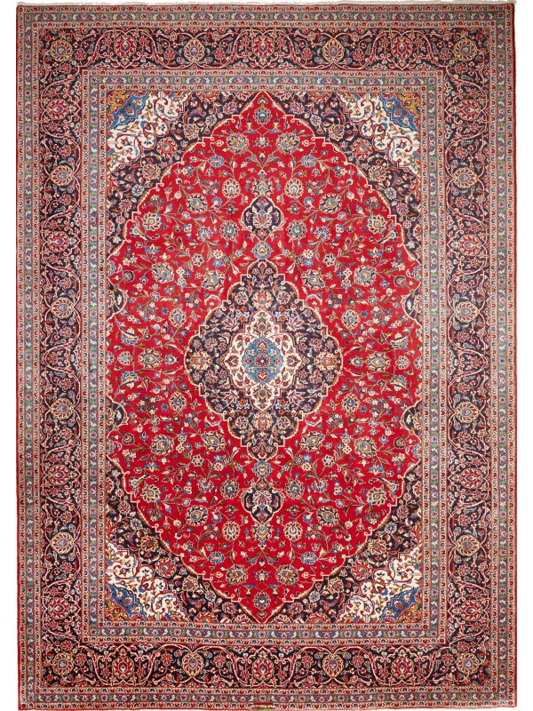 Tappeto Persiano Kashan 250x355 cm