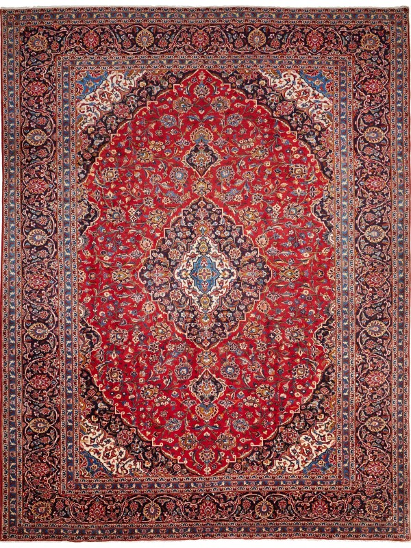 Tappeto Persiano Kashan 297x390 cm