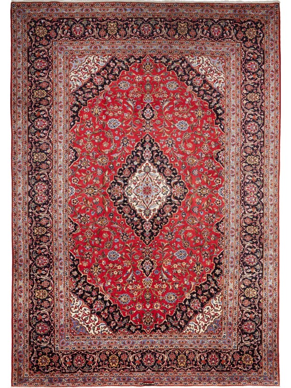 Tappeto Persiano Kashan 253x366 cm