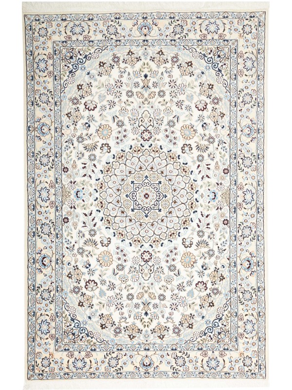 Tappeto Persiano Nain 9 Fili 135x203 cm