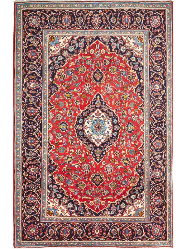 Tappeto Persiano Kashan 196x304 cm