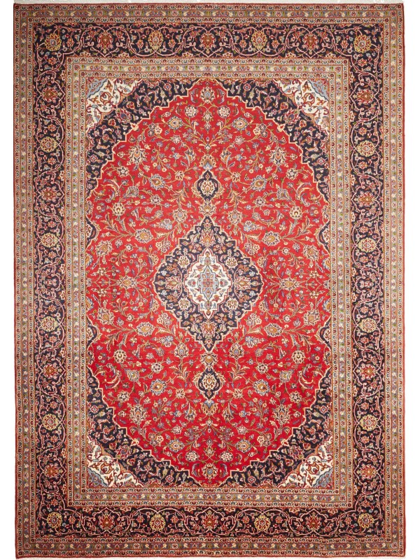 Tappeto Persiano Kashan 243x342 cm