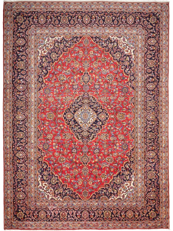 Tappeto Persiano Kashan 252x348 cm