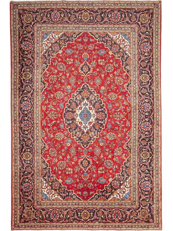 Tappeto Persiano Kashan 195x297 cm