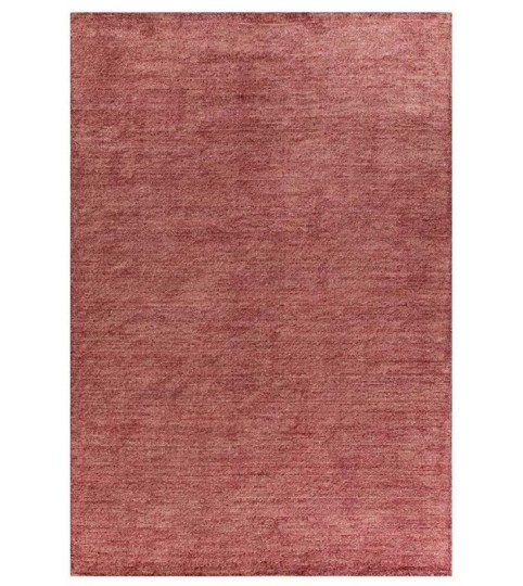 Tappeto Tinta Unita Bamboo Loom Crimson