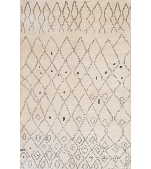 Tappeto Moderno Berber Marrakech 200x304 cm