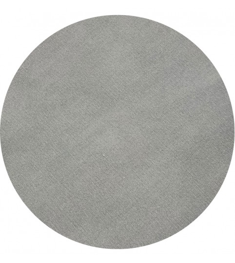 Tappeto Rotondo Tinta Unita Rapid 300x300 cm Grigio