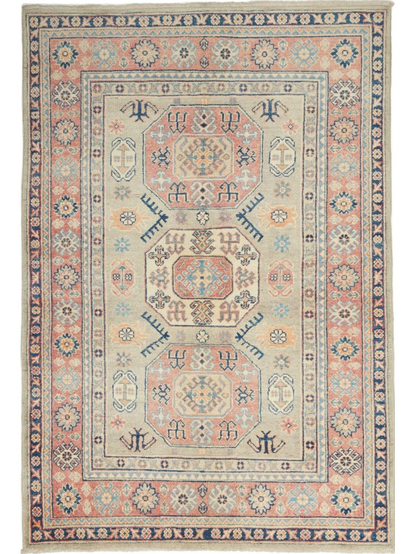 Tappeto Kazak Uzbek Orientale 124x182 cm