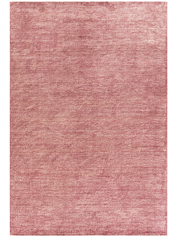 Tappeto Tinta Unita Rosa Bambù Silk