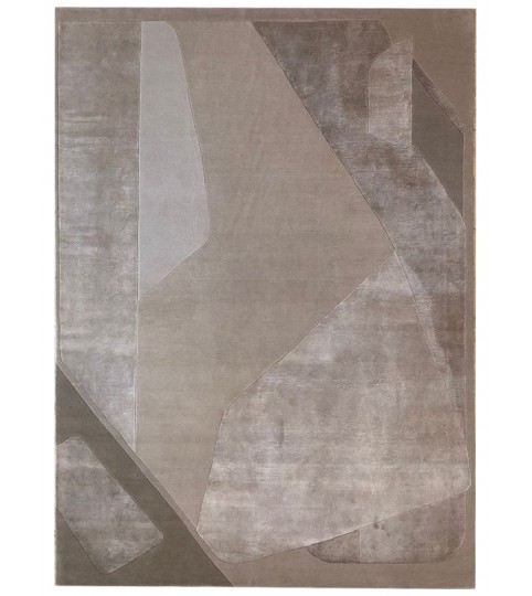 Tappeto Moderno Himalaya Seta di Bambù 175x243 cm