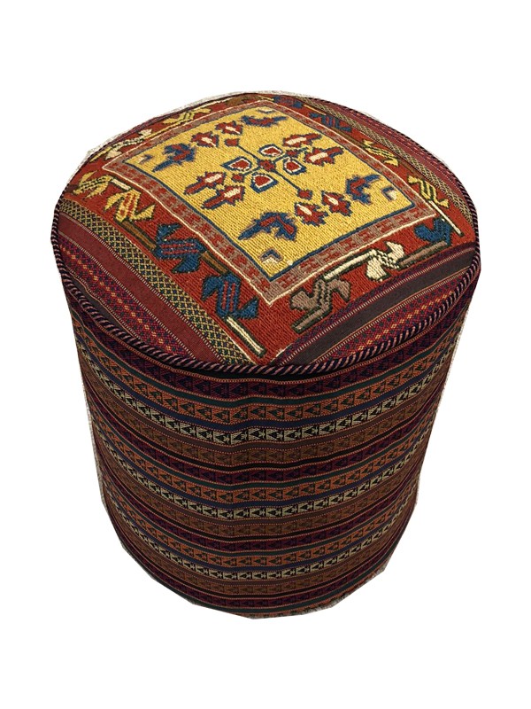 Pouf Rotondo Sumak - Kilim...