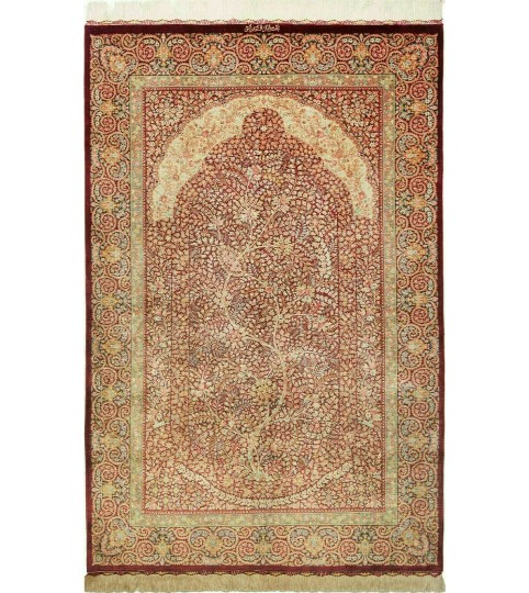 Tappeto Persiano Ghom Silk 101x156 cm