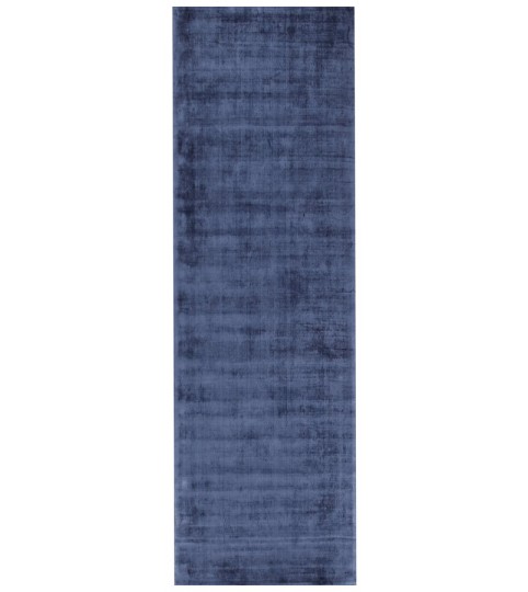 Tappeto Tinta Unita Najva Blue 300x100 cm