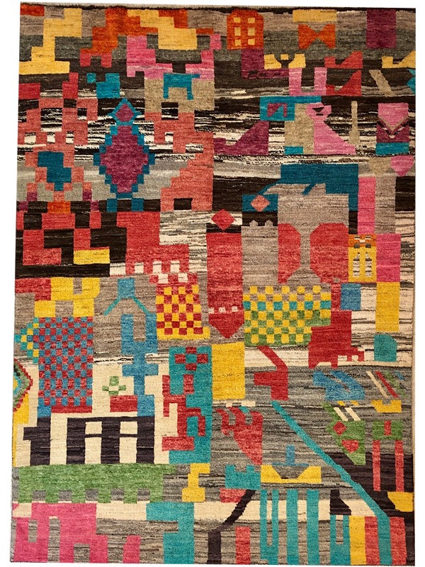 Tappeto Moderno Gabbeh Taimany 180x251 cm