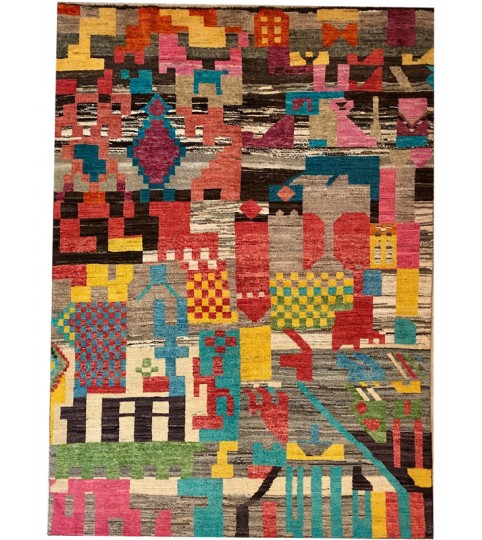 Tappeto Moderno Gabbeh Taimany 180x251 cm