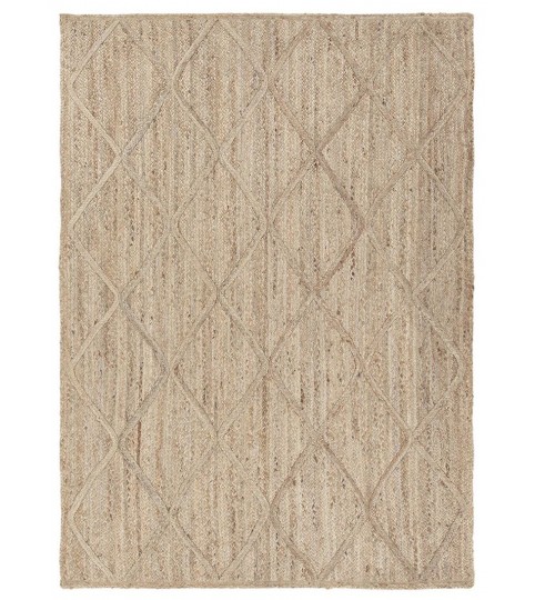 Tappeto Moderno juta Carmen Naturale 200x300 cm