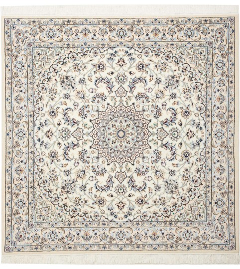 Tappeto Persiano Nain 9 fili 145x146 cm