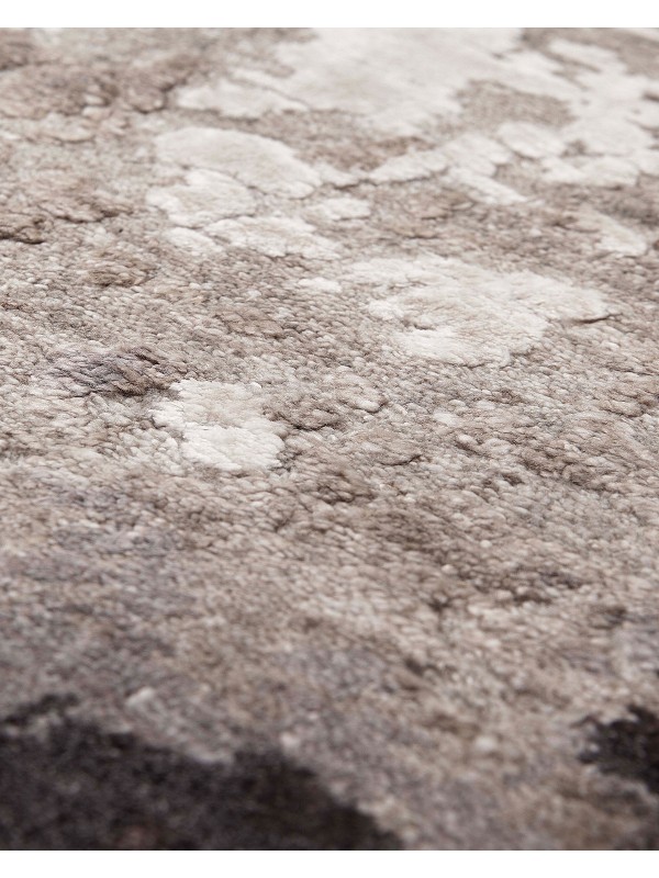 L309A Tappeto Moderno HIMALAYA Seta di Bambù Beige