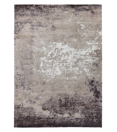 Tappeto Moderno HIMALAYA Seta di Bambù Beige