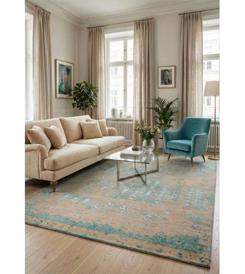 Tappeto Moderno Glaze Gold 251x309 cm