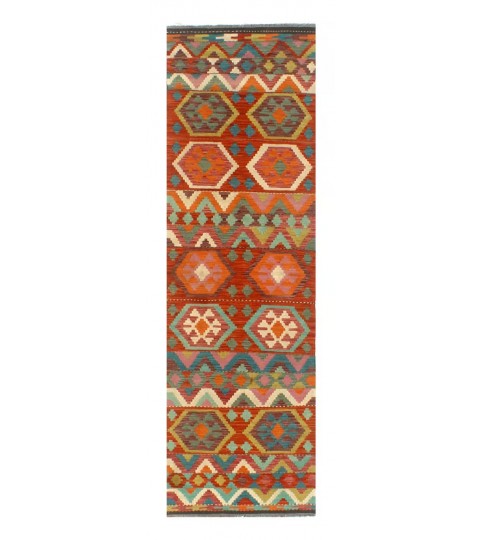 Passatoia Kilim Afghano Lana 79x297 cm