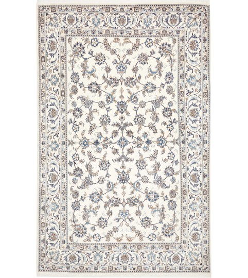 Tappeto persiano Nain Kashmar 200x312 cm
