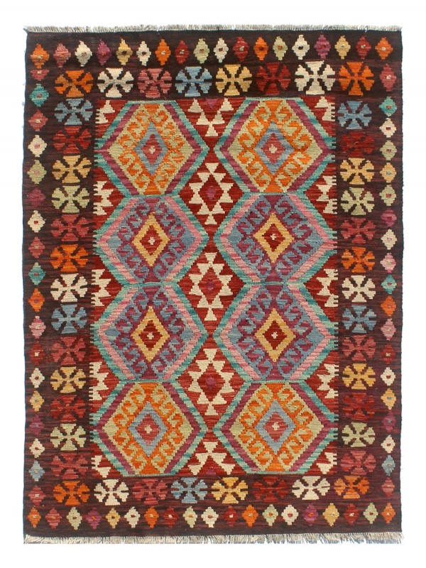 Kilim Afghano Lana 125x174 cm