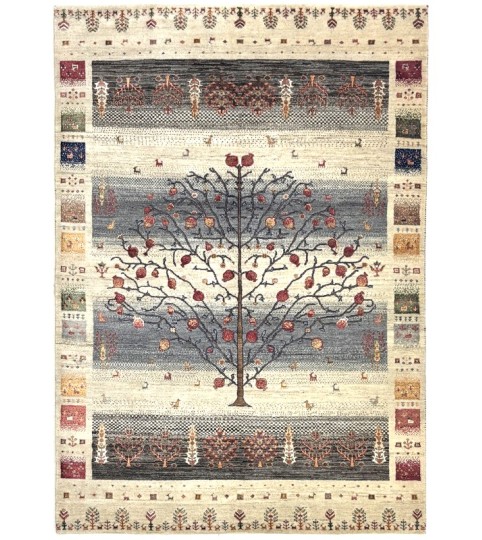 Tappeto Moderno Gabbeh Misto seta 199x305 cm