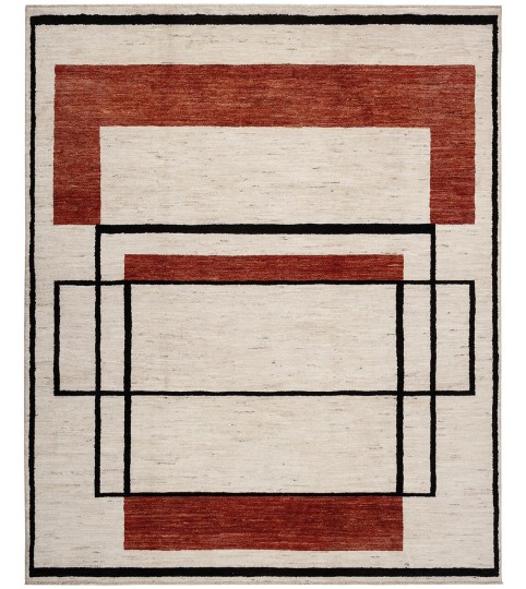 Tappeto Moderno Gabbeh Tribal 170x240 cm