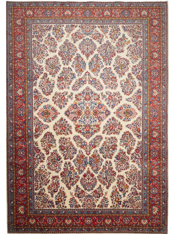Tappeto Sarough 243x350 cm