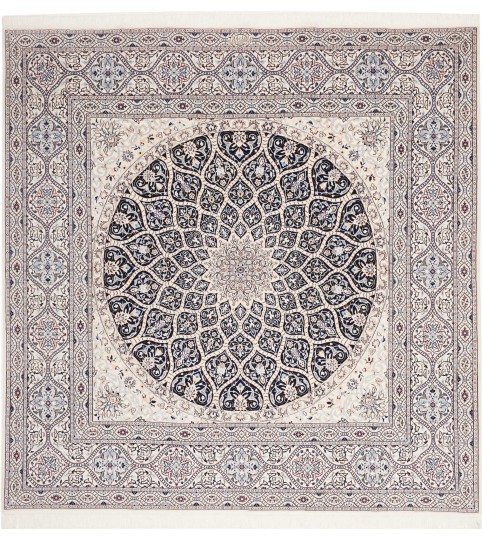 Tappeto Persiano Nain 6la 204x206 cm