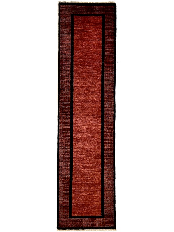 Passatoia Gabbeh 300x80 cm rosso