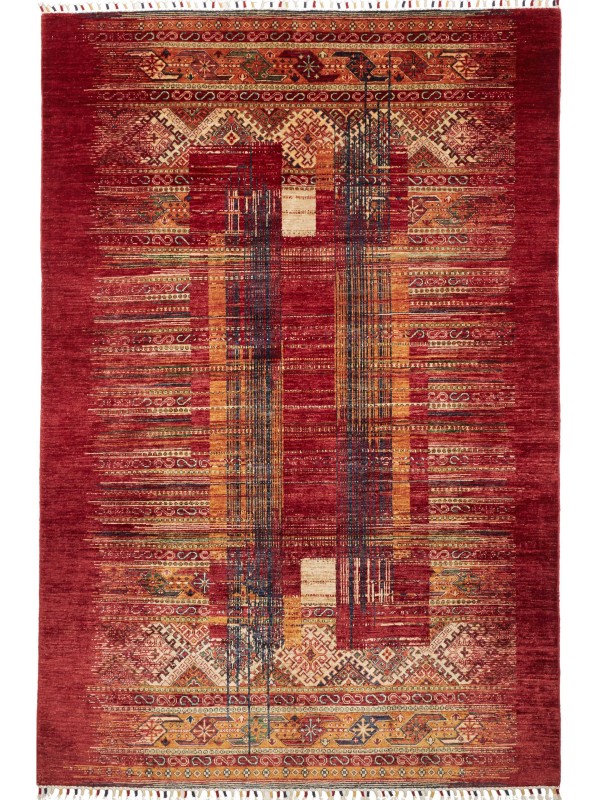 Tappeto Gabbeh Moderno Siva 171x251 cm