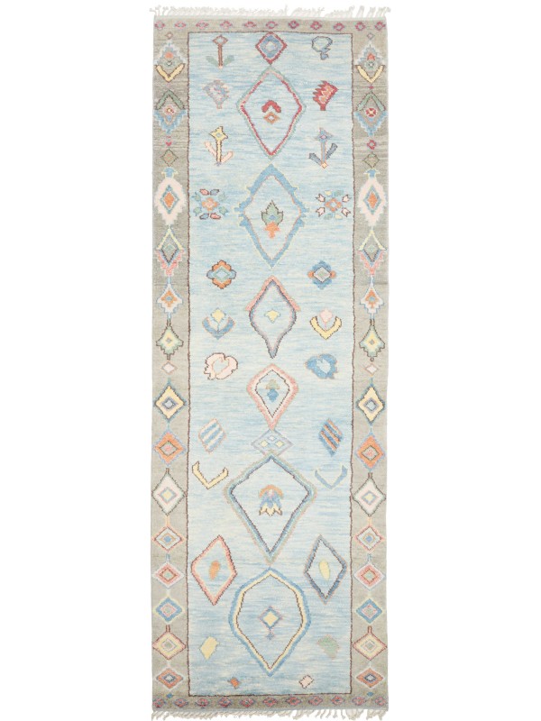 Tappeto Gabbeh- Marroko 126x376 cm