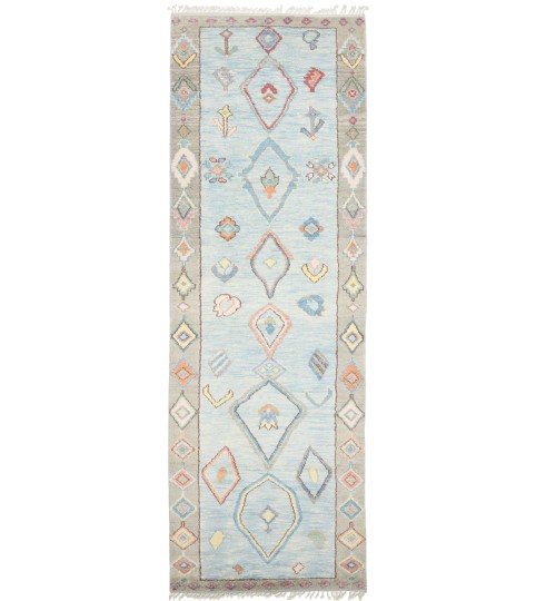 Tappeto Gabbeh- Marroko 126x376 cm