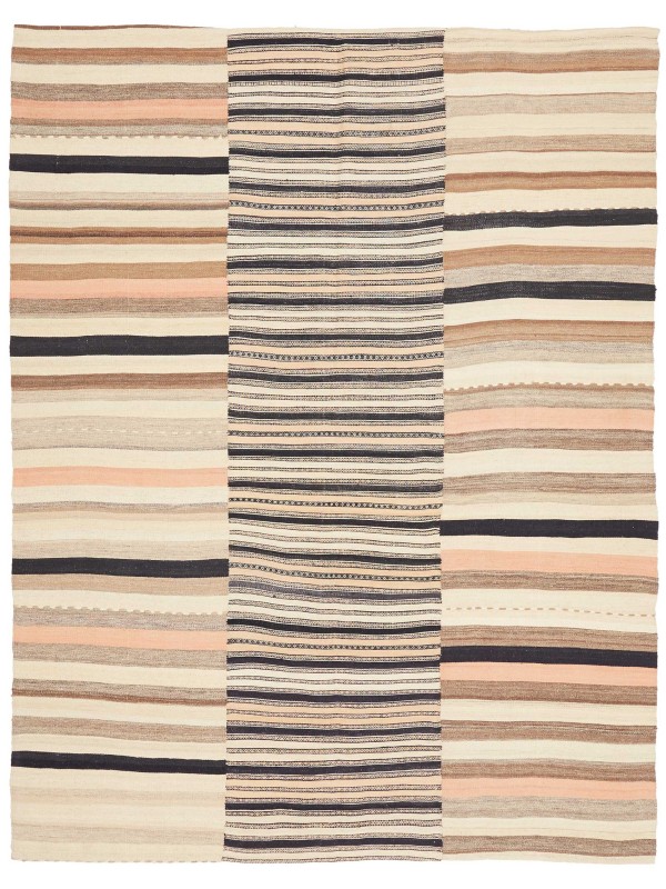 Tappeto Kilim Beige 220x166 cm