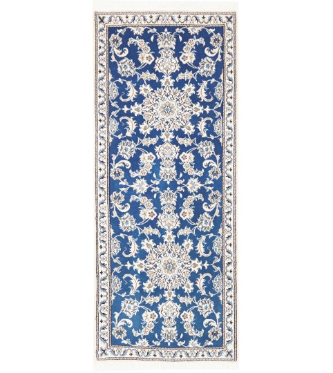 Tappeto Passatoia Persiano Azzurro  209x80 cm