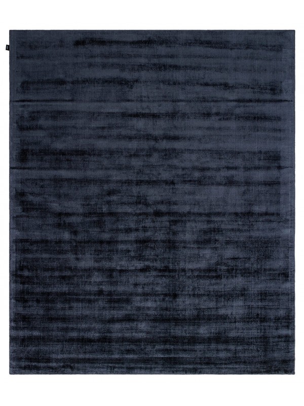 Tappeto Moderno Tinta Unita Blu Notte