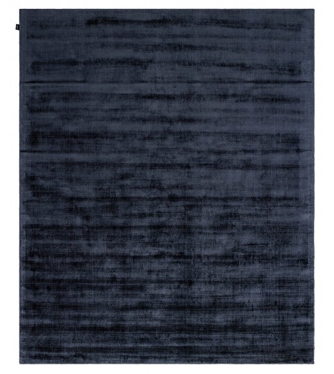 Tappeto Moderno Tinta Unita Najva Blu Notte